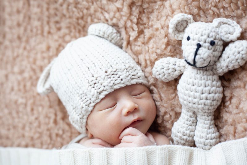 新生児でもニット帽は使える？