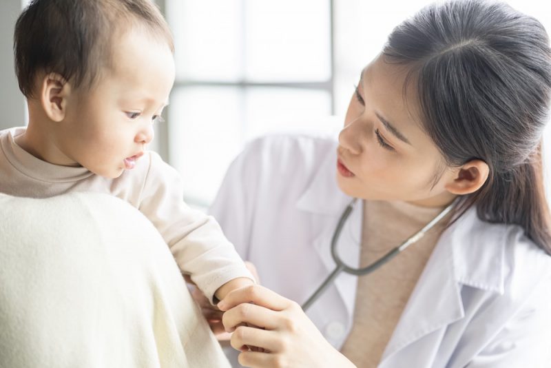 赤ちゃんの体に発疹ができる病気とは？