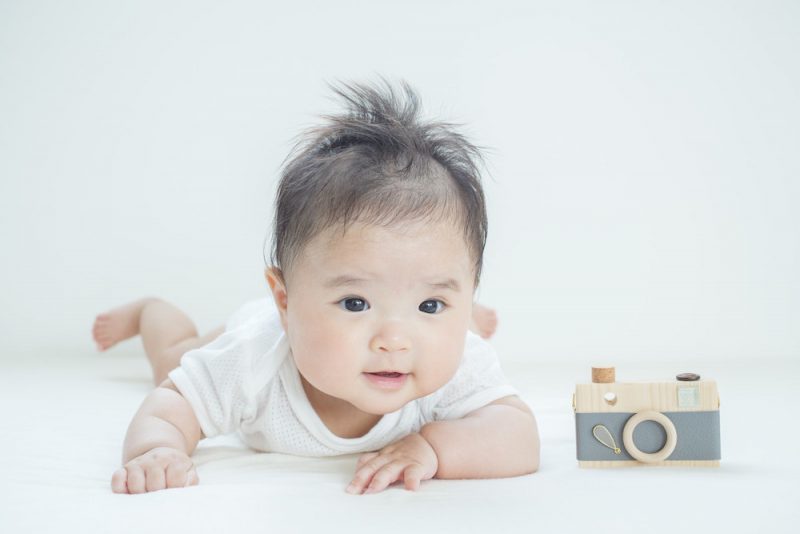 赤ちゃんの成長写真を撮るスタジオの選び方