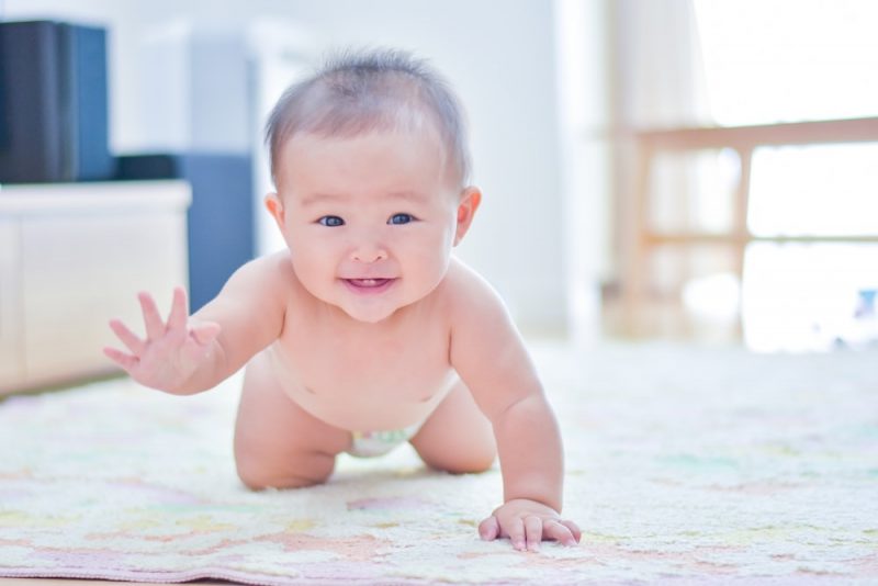 赤ちゃんがはいはいしやすい部屋作り