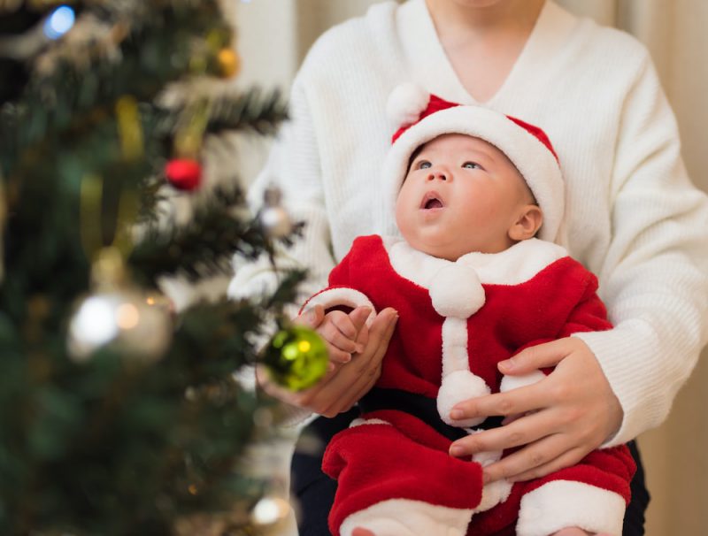 赤ちゃんのファーストクリスマスの祝い方